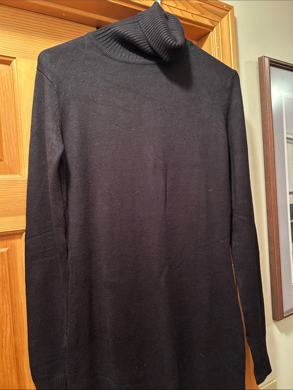 PattyBoutik Black Women's Turtleneck Sweater
